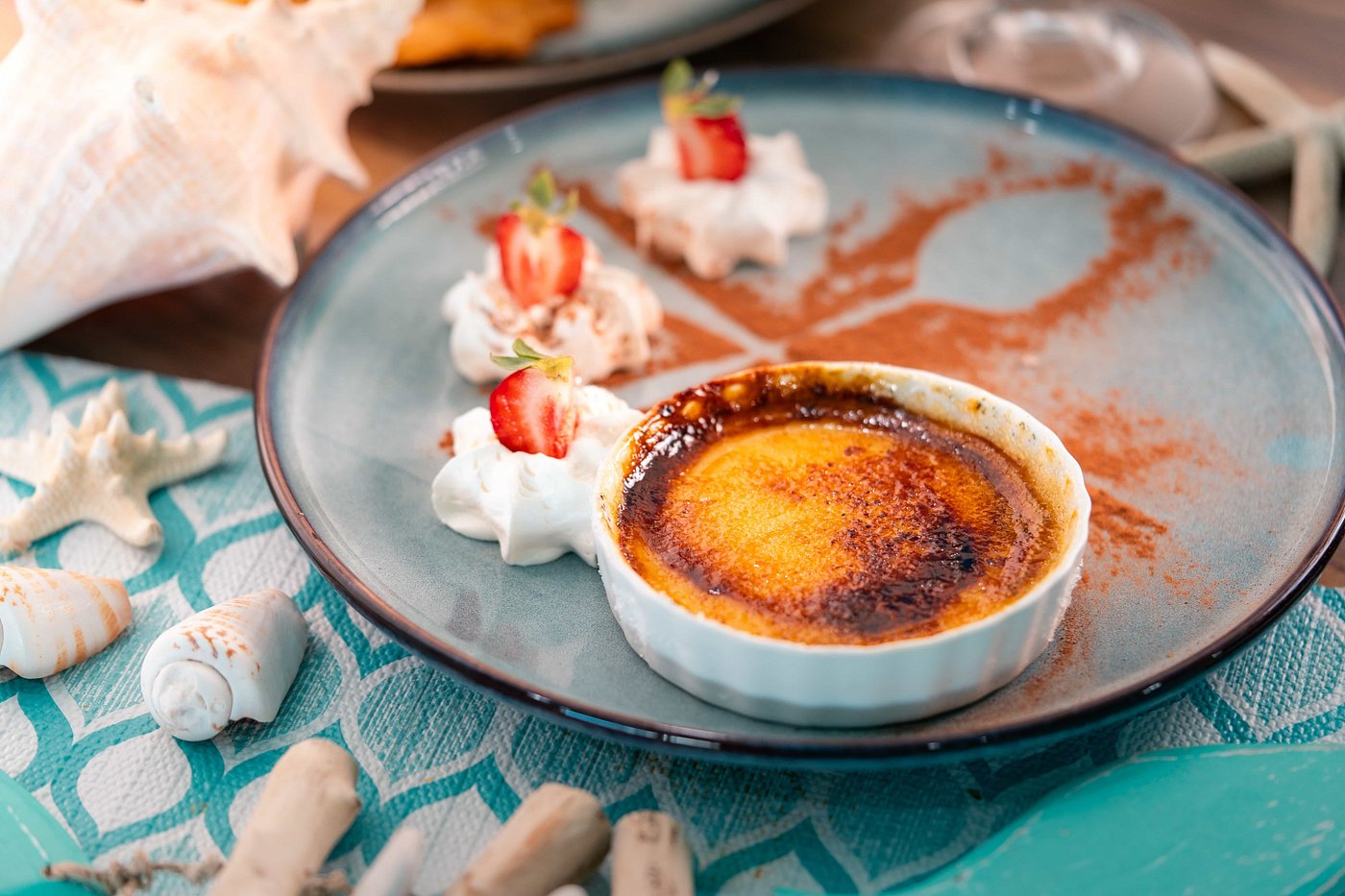 Pescaito Restaurant Fajardo Puerto Rico Cayo Icacos Pescaito Restaurant Bar Baileys Creme Brulee