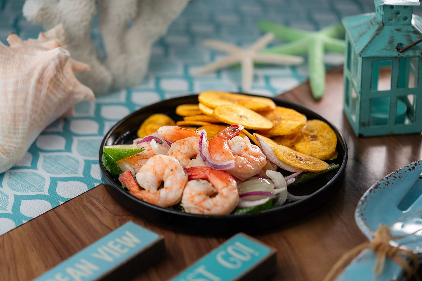 Pescaito Restaurant Fajardo Puerto Rico Cayo Icacos Pescaito Restaurant Bar Shrimp Cocktail Chilled