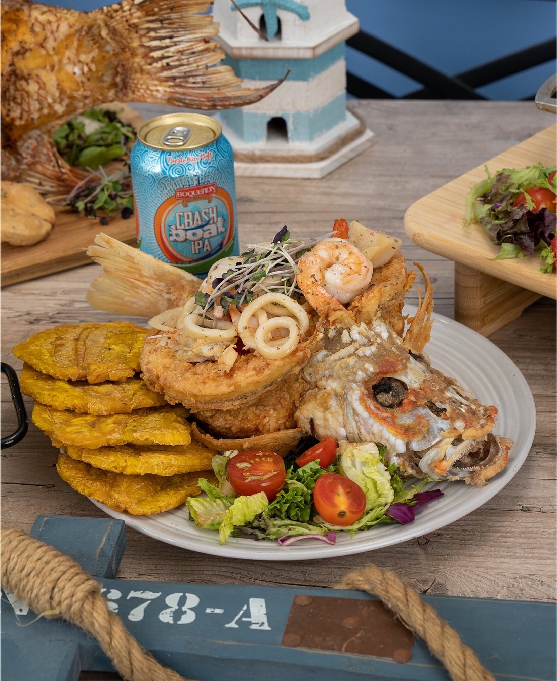 Rincon Del Faro Restaurant Fajardo Puerto Rico Cayo Icacos Fish